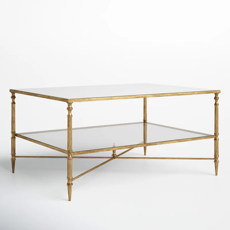 Allenhurst Glass Top Coffee Table | Wayfair North America