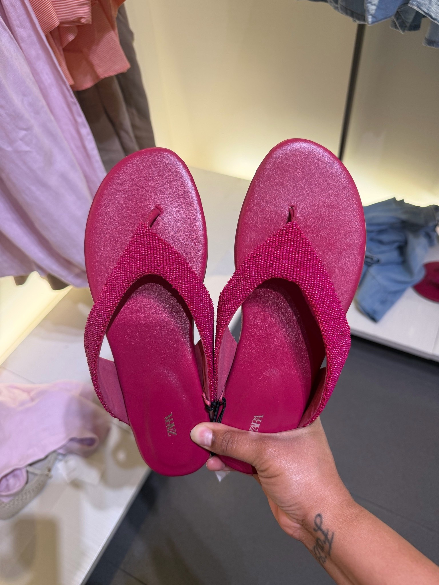 Perfect summer beaded sandals 
#summer #zarahaul #zara #sandals #ltkshoecrush #ltkstyletip #shoes #shopwithme

#LTKSeasonal #LTKootd #LTKMidsize