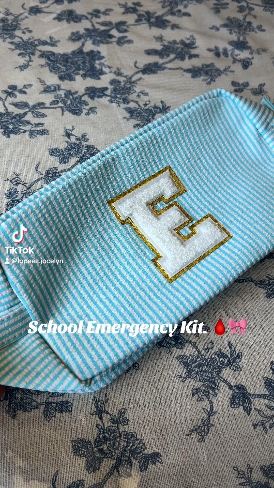 School emergency kit. 🩸🎀🫶🏽

#LTKBacktoSchool #LTKFamily #LTKFindsUnder50