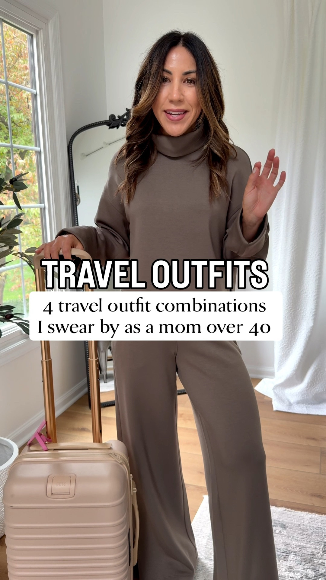 #SpanxPartner Anybody doing any fall or winter travel? When it comes to travel outfits or just everyday elevated loungewear no one does it better than @spanx. I've been wearing and loving everything from their AirEssentials line for years. These new arrivals and new colors are unbelievable. Ultra soft luxe fabric, light as air and breathable with 4-way stretch. The French Grey and Mineral colors, oh my gosh just so good! These are pieces you'll reach for again and again. Use my code TAMMYXSPANX for 15% off and free shipping for 1st time orders. 

Pants small petite. Tops small. Leggings small. Jumpsuit small petite. 

Spanx, travel outfit, travel outfits, jumpsuits

#LTKOver40 #LTKPetite #LTKSaleAlert