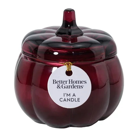 Better Homes & Gardens Sandalwood Harvest Scented 1-Wick 5 oz Pumpkin Jar Candle | Walmart (US)