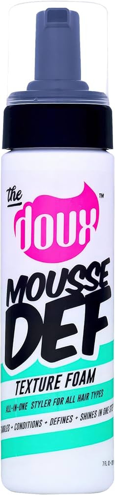 The Doux Mousse Def Texture Foam, Multi-Use Mousse Hair Foam to Style, Condition, Define, Volumiz... | Amazon (US)