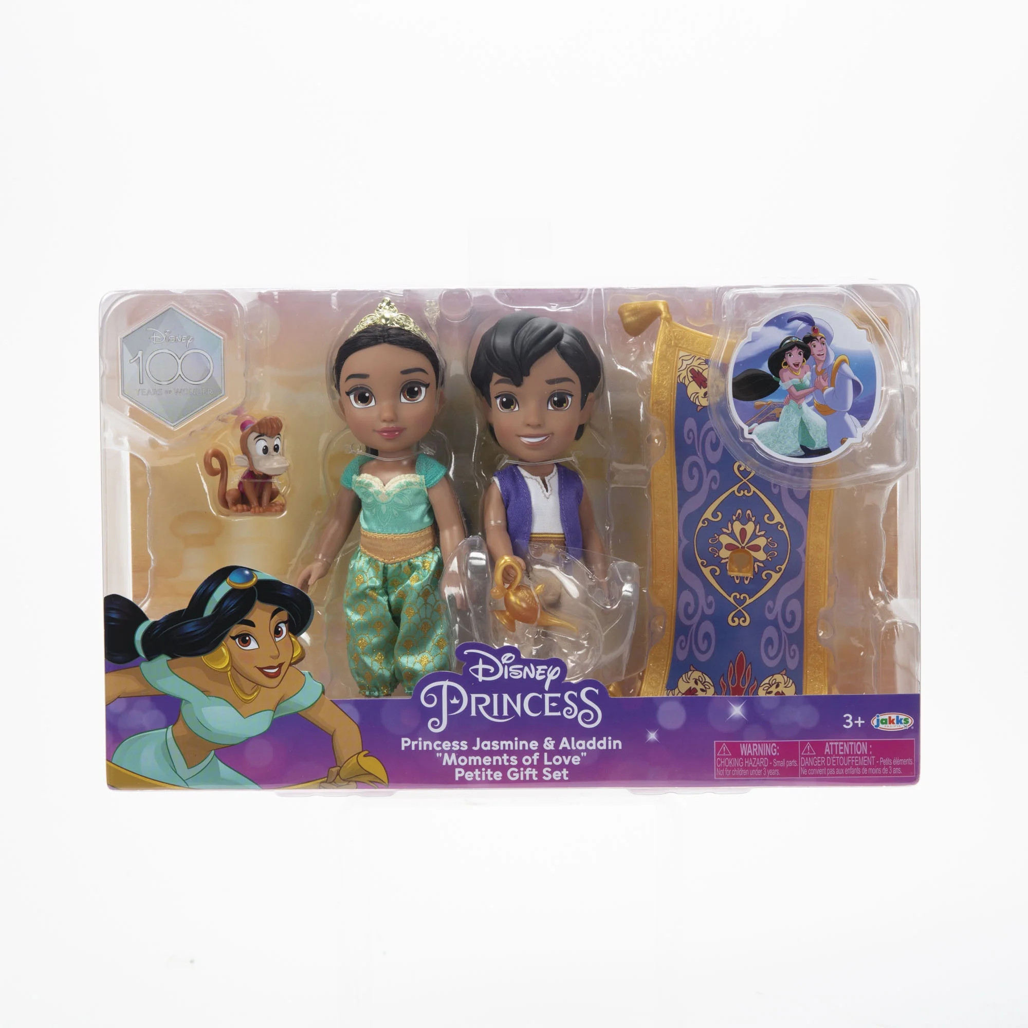 Disney Princess Jasmine & Aladdin Moments Love Petite Gift Set Toy New with Box | Walmart (US)