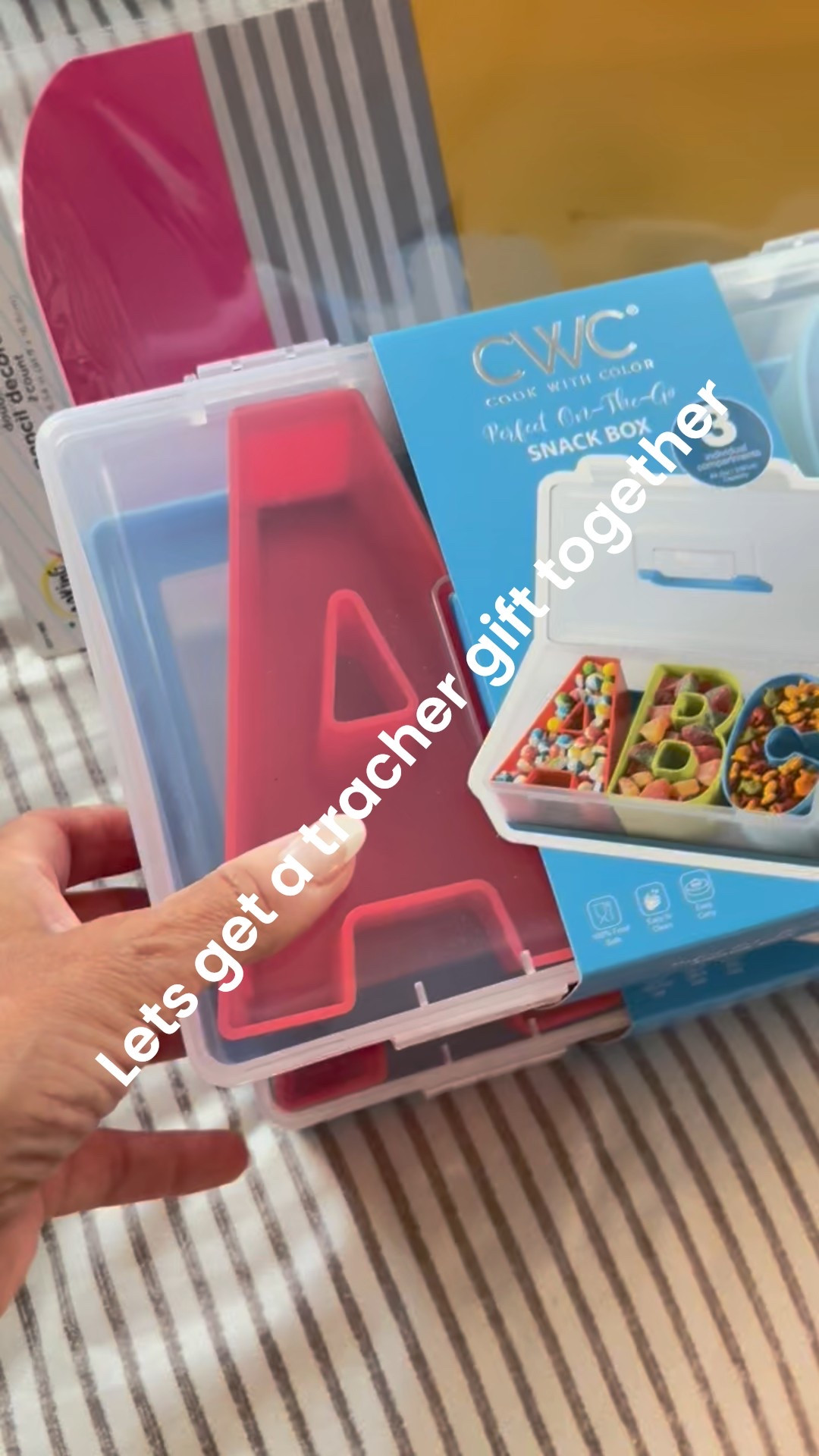 🍎Let’s get ready for back to school by making a sweet Teacher gift with all the things that make her happy you can fill this with supplies or candy add a gift card and it’s the perfect gift 🍎🔔✏️

#LTKSaleAlert #LTKSeasonal #LTKParties