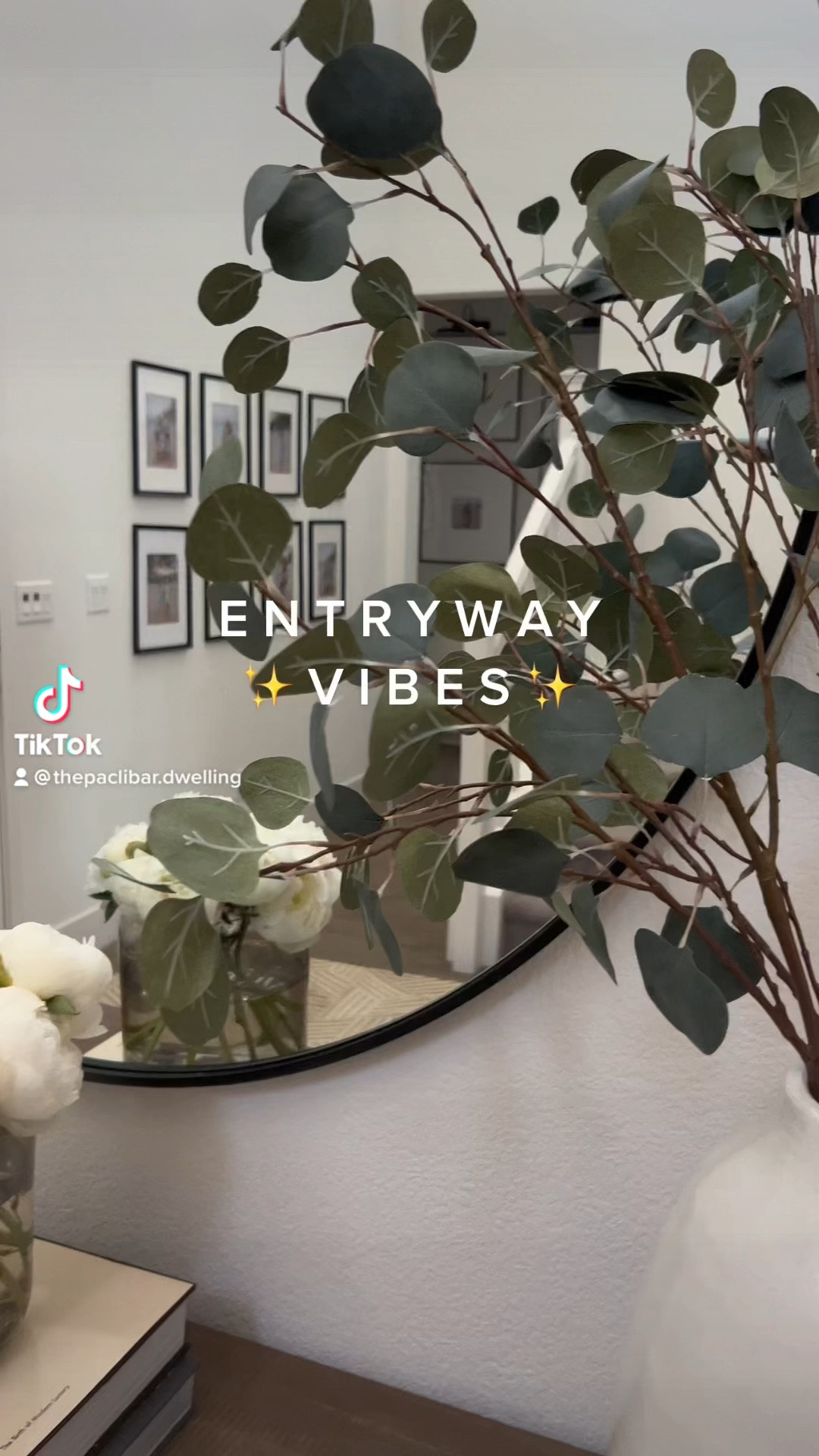 I highly recommend putting a round mirror in your entry way. This one is 42"

#LTKhome #LTKsalealert #LTKCyberweek