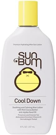 Sun Bum Cool Down Aloe Vera Lotion - Vegan After Sun Care with Cocoa Butter to Soothe and Hydrate... | Amazon (US)