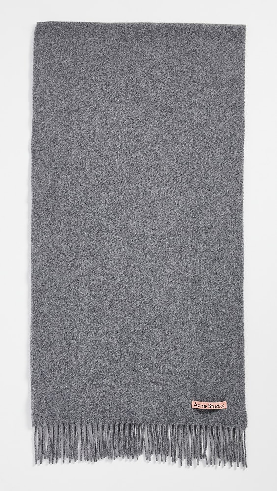 Acne Studios Oversized Fringe Wool Scarf | Shopbop | Shopbop