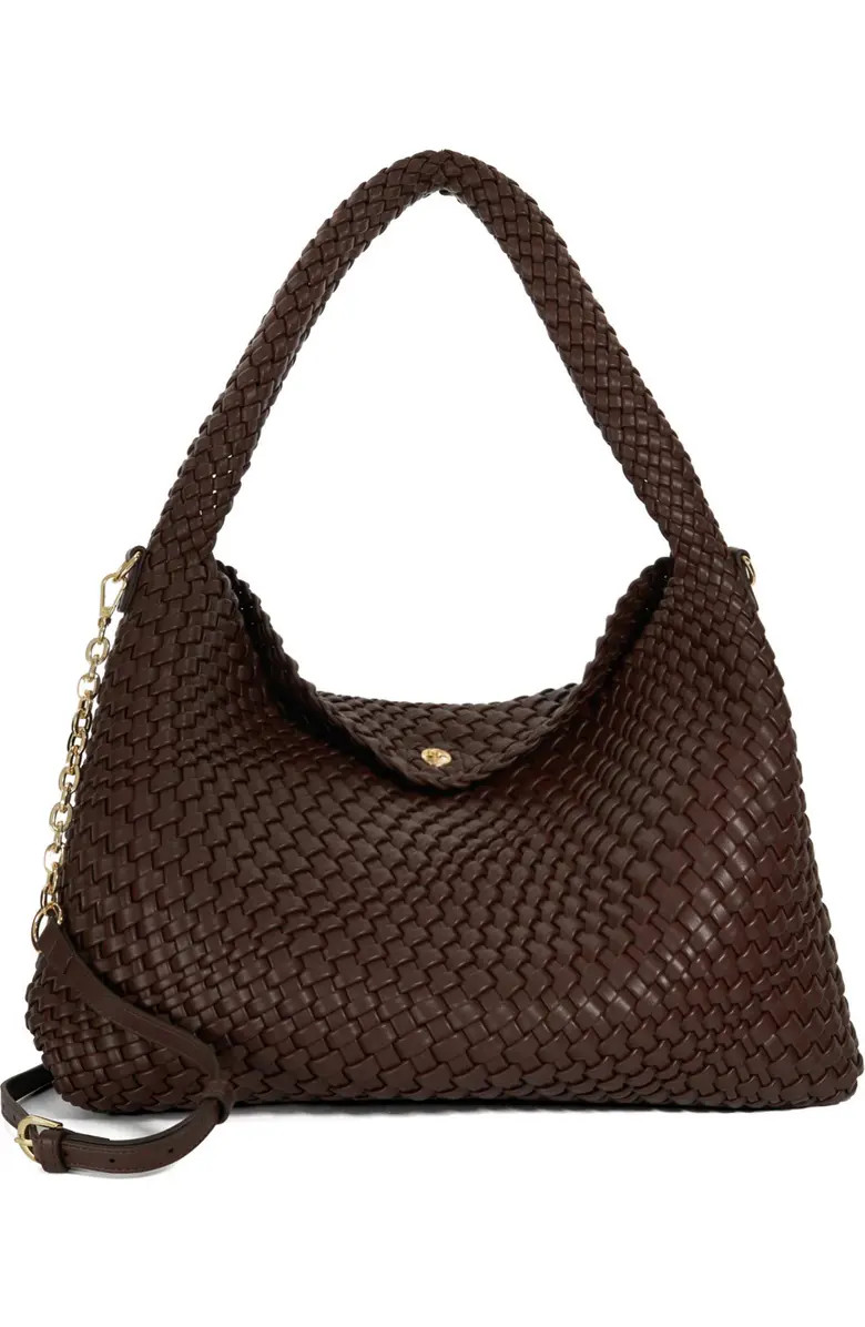 Deliberate L Woven Shoulder Bag | Nordstrom