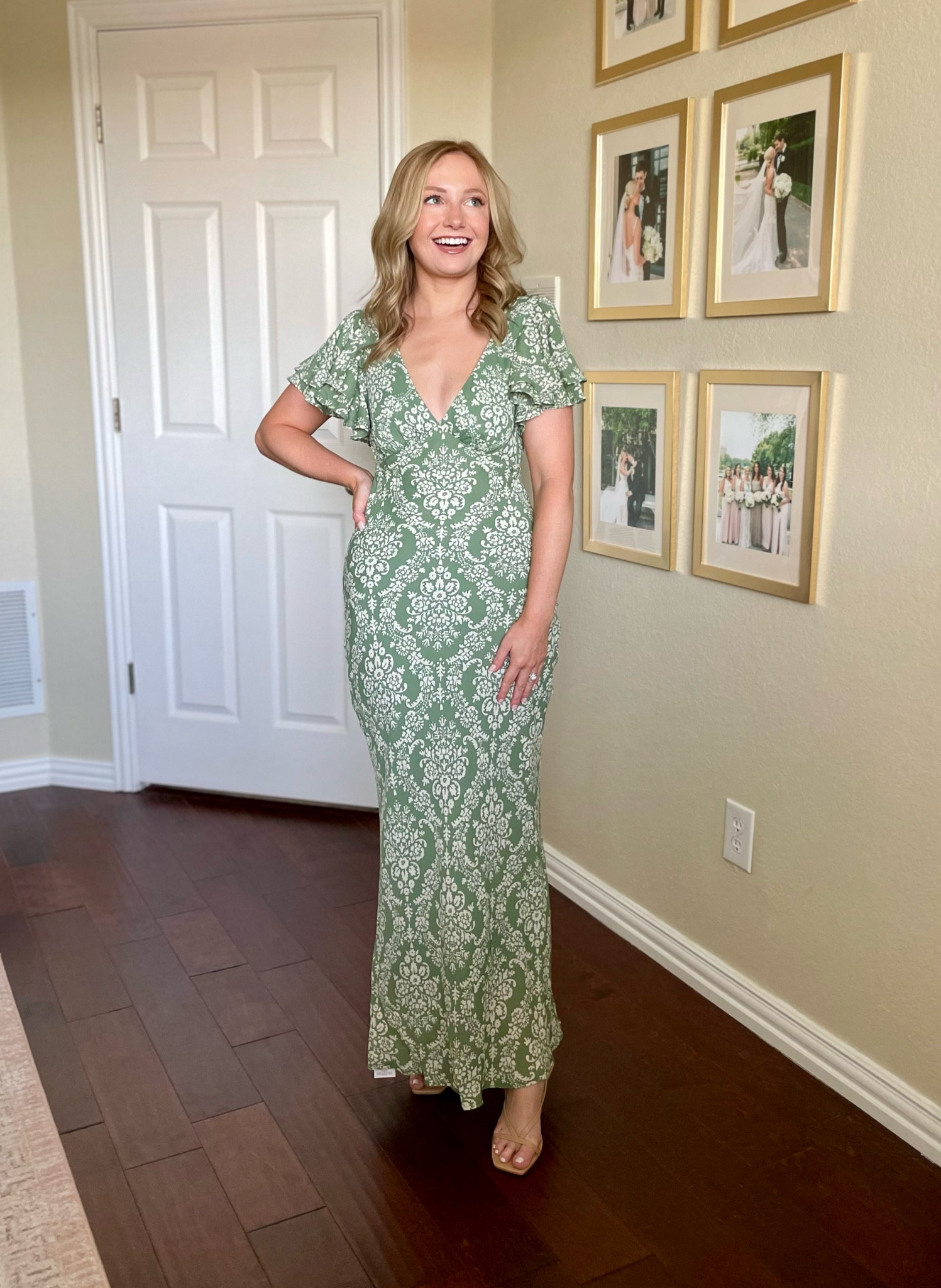 Wearing an XS regular | wedding guest dress, maxi dress, fall dress, fall wedding 

#LTKFallSale #LTKWedding #LTKSeasonal