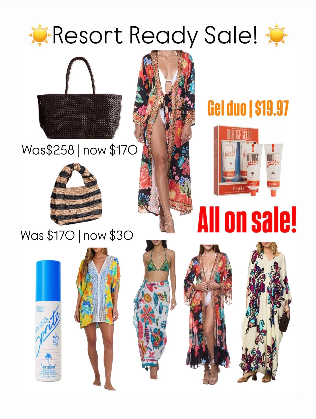 Save 40% and more on kimonos coverups sun care bags and more 

#LTKTravel #LTKSaleAlert