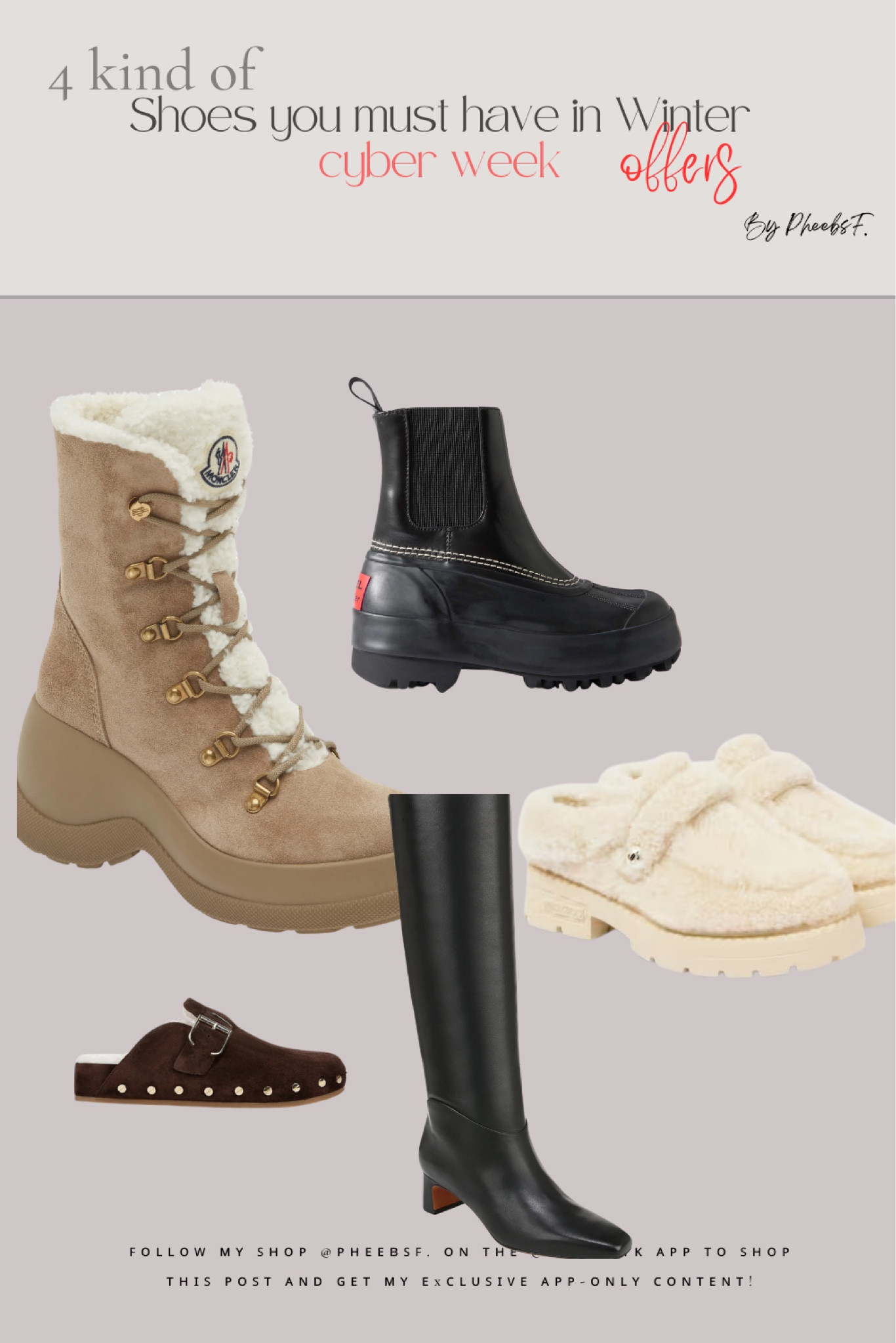 1211
✨The Work #Boots
Office style on point. A pair of comfortable yet chic boots is essential for making it through your commute and into the office. 

Recommendation: price drop “The Brown Chelsea Boot” @nordstrom 
Lemaire Brown Leather Chelsea Boots

✨The Winter Boot
✨The Lug-Sole Loafer
✨The Durable Shearling Slipper

#shoe #winter 



#LTKwinter #LTKshoes #LTKstyletip