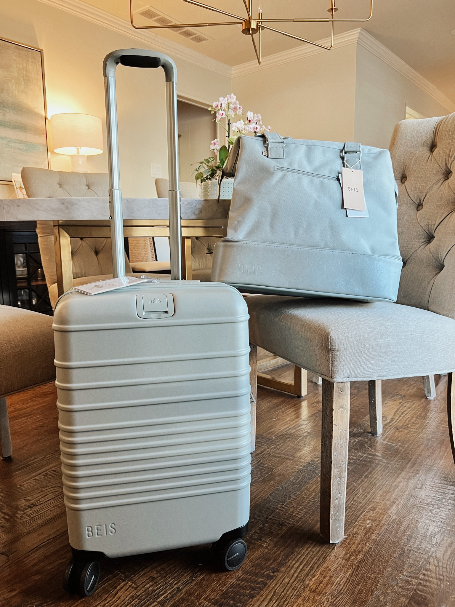 IN LOVE WITH BÉIS!   
🩵 carry on roller 
🩵mini weekender 


#LTKitbag #LTKtravel #LTKMostLoved