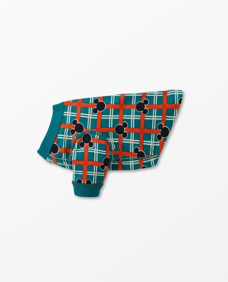 Disney Mickey Mouse Classic Holiday Plaid Dog Pajamas | Hanna Andersson