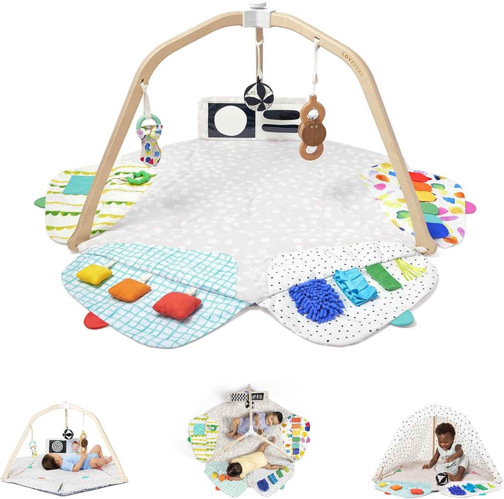 LOVEVERY | The Play Gym | Award Winning For Baby , Stage-Based Developmental Activity Gym & Play ... | Amazon (US)