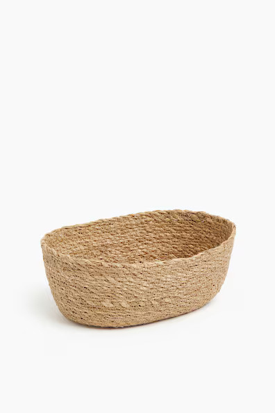 H & M - Seagrass Storage Basket - Beige | H&M (US + CA)