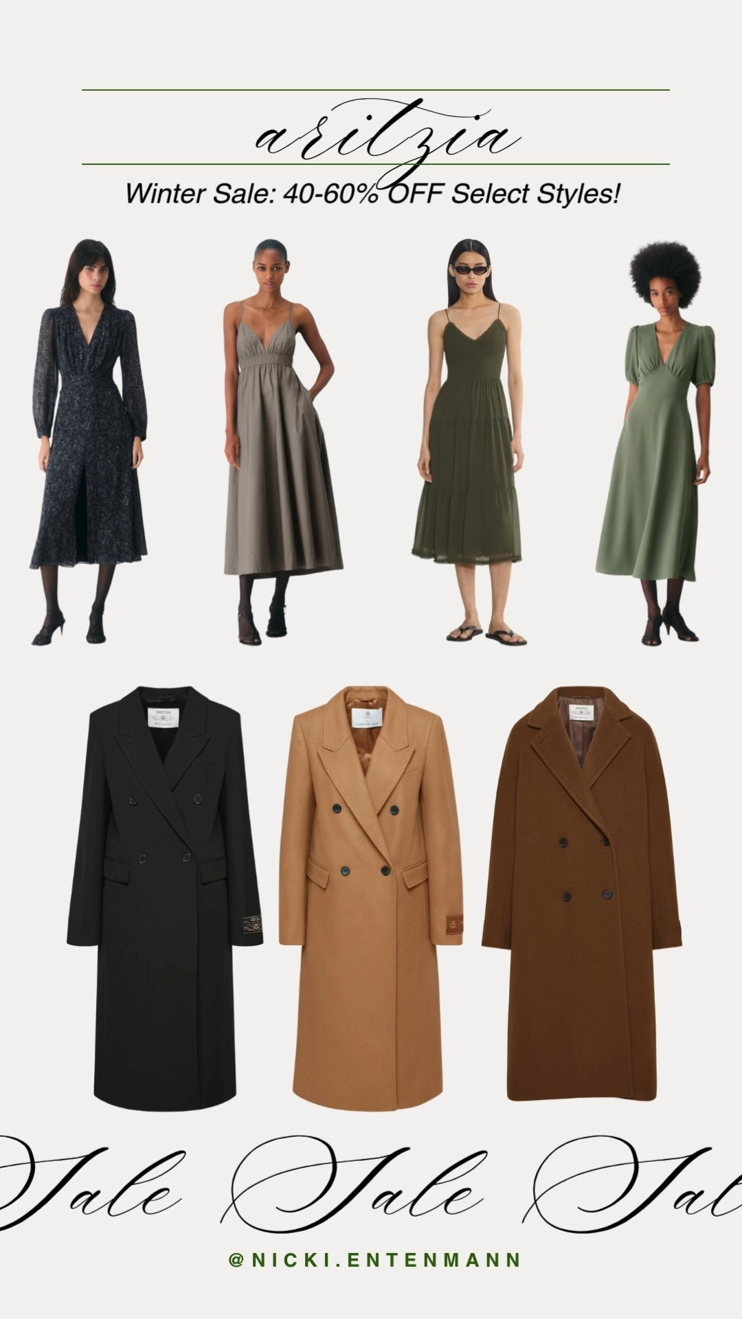 Aritzia Winter Sale offers 40-60% off select styles, playful cozy layers and sleek staples for elevated wardrobes. #Aritzia #WinterSale #SaleAlert #WinterFashion #CozyLayers #Outerwear #WomensFashion #WardrobeRefresh #StyleInspo #ShopTheSale 

 #LTKootd #LTKSeasonal #LTKSaleAlert