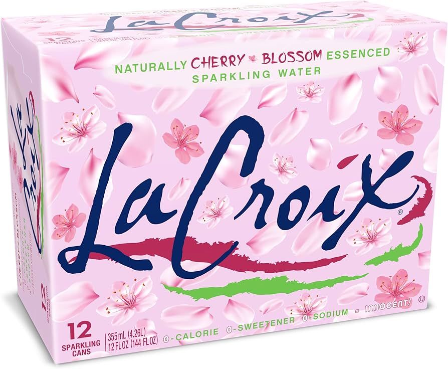 LaCroix Sparkling Water, Cherry Blossom, 12 Fl Oz (pack of 12) | Amazon (US)