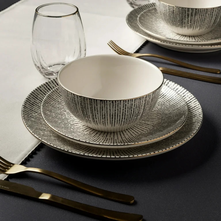 Thyme & Table Stoneware Bowl, Riley Collection | Walmart (US)