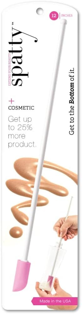 Spatty Daddy Beauty Makeup Spatula (12 Inch Pink) Shark Tank Mom Made, Scrapes Last Drop of Lotio... | Amazon (US)