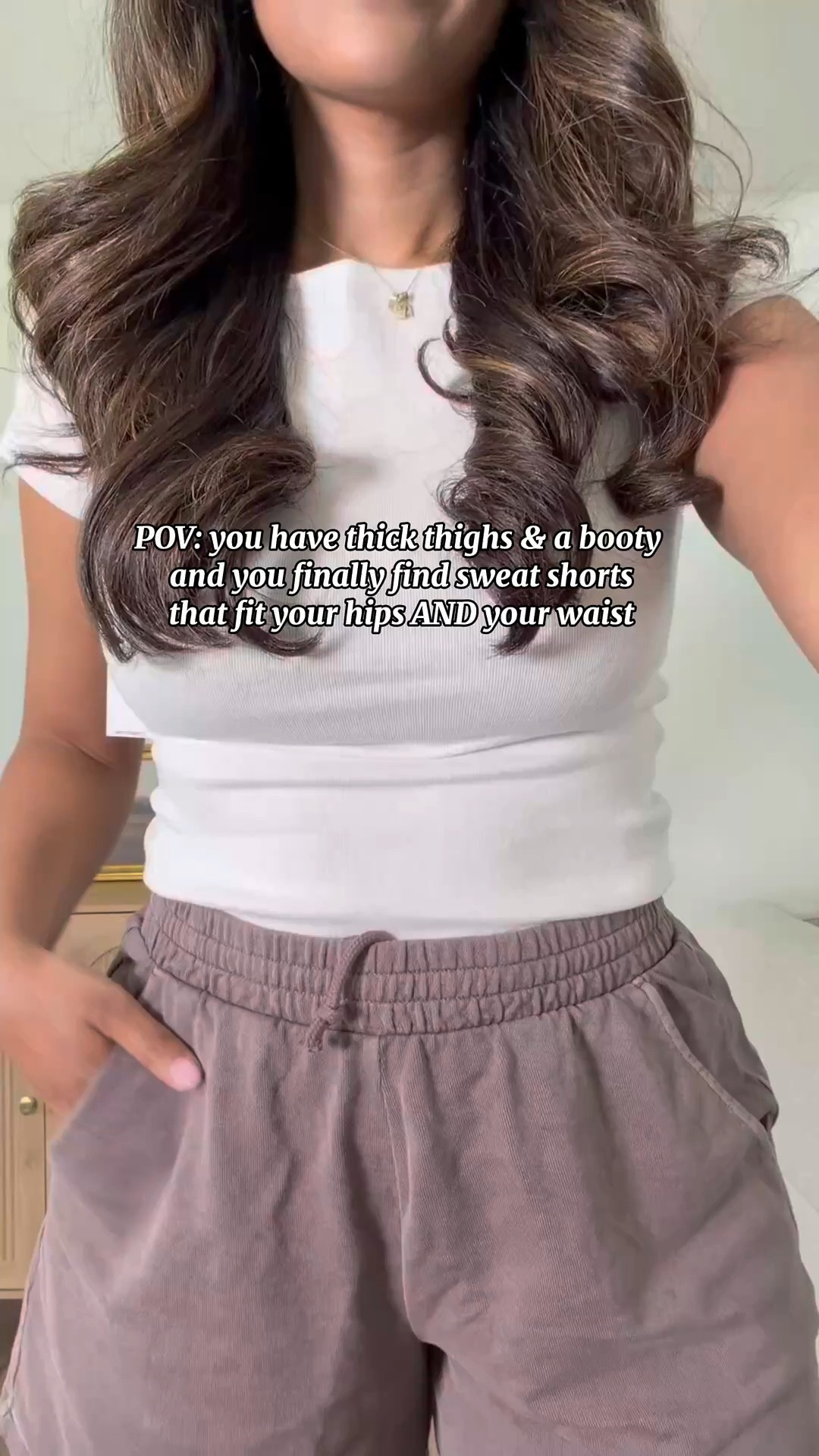 The best!!! Size medium shorts size small tee! Old navy finds! 