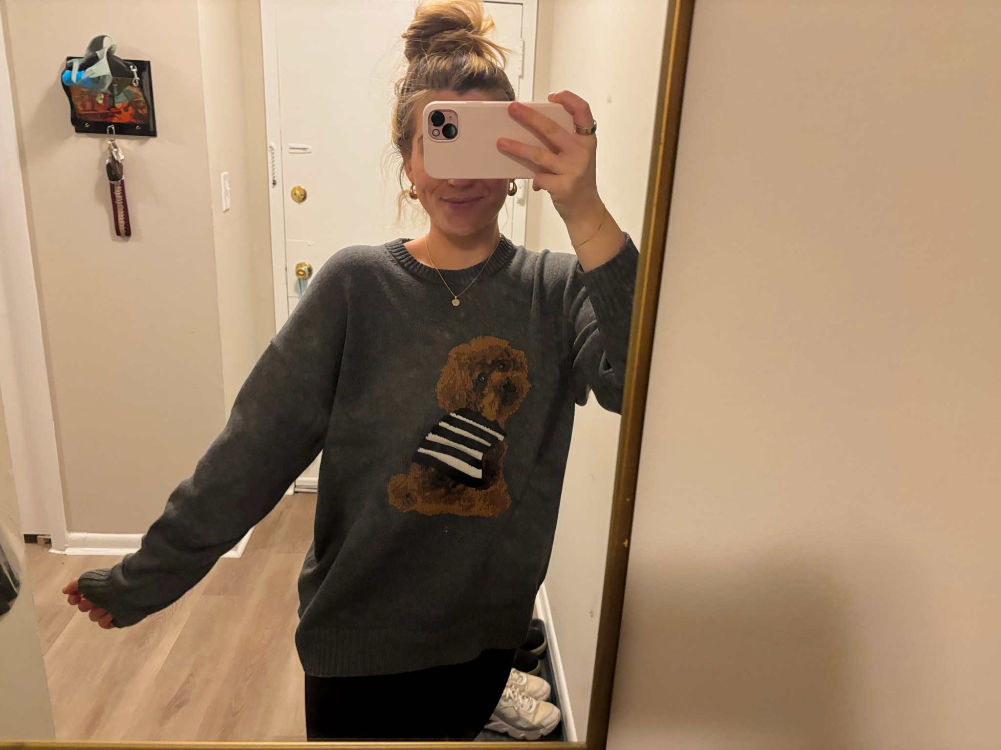 Cozy Goldendoodle puppy sweater  

#LTKValentine #LTKdayinmylife #LTKootd