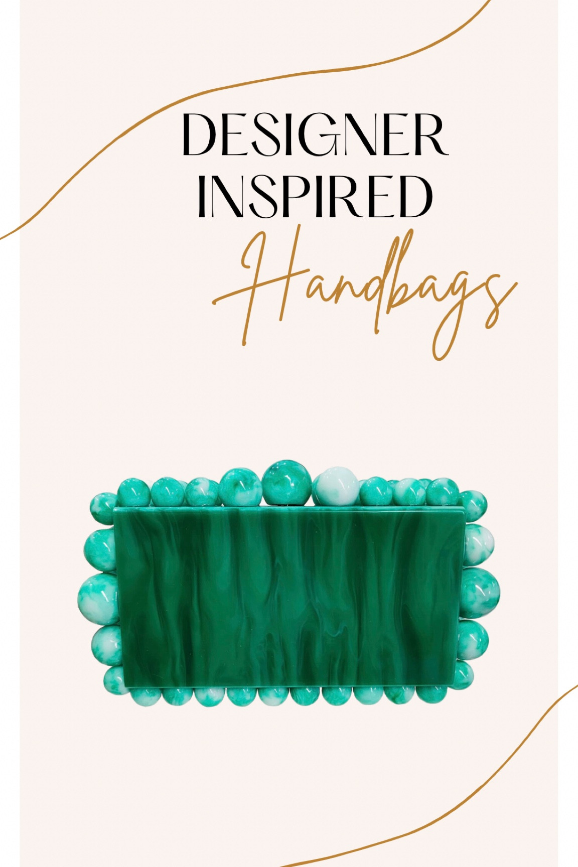 This classic clutch is inspired by its designer counterpart 

#LTKsalealert #LTKitbag #LTKunder50