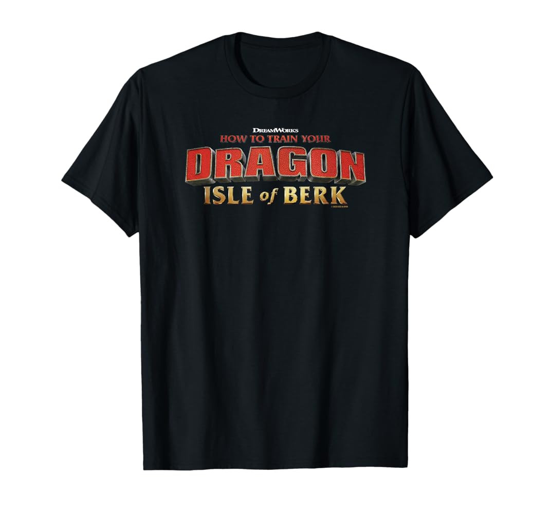 Universal Epic Universe Dragons Isle of Berk Logo T-Shirt | Amazon (US)