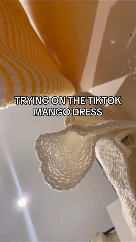 Trying on the TikTok mango dress #midsizestyle #mangodress #mangotryon 

#LTKSeasonal #LTKunder50