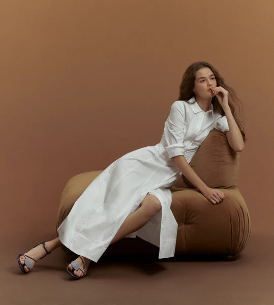 The Alandra Dress - White | Hill House Home US