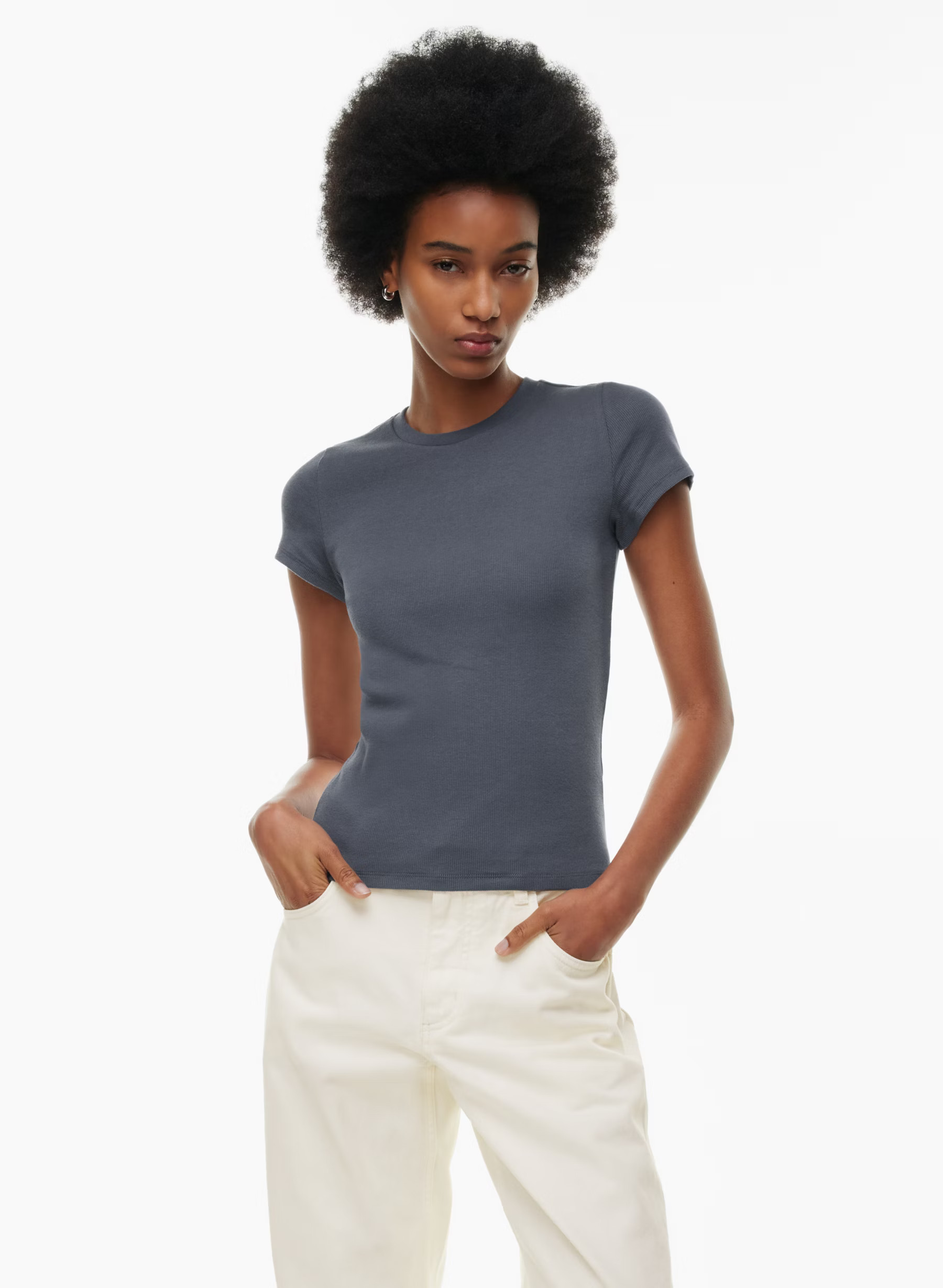 HOMESTRETCH™ CREW T-SHIRT | Aritzia