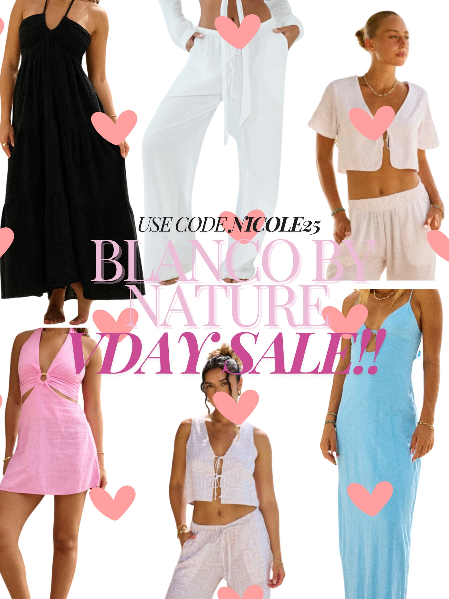 VDAY Sale now until February 17th!! 

Use code NICOLE25 for 25% off your order!! 

#LTKStyleTip #LTKGiftGuide #LTKWatchNow