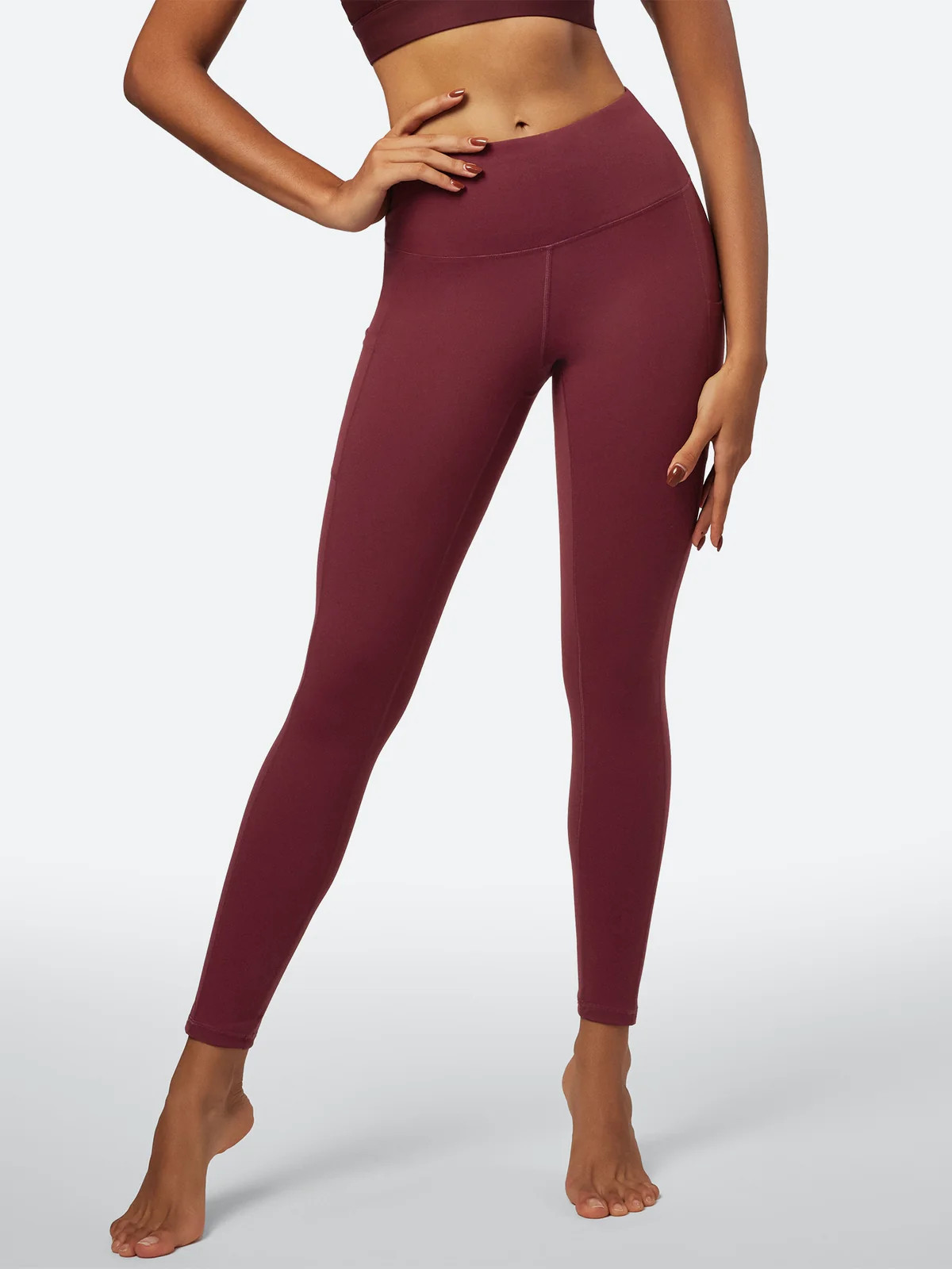 IUGA HeatLab® Fleece Lined Leggings with Pockets | IUGA