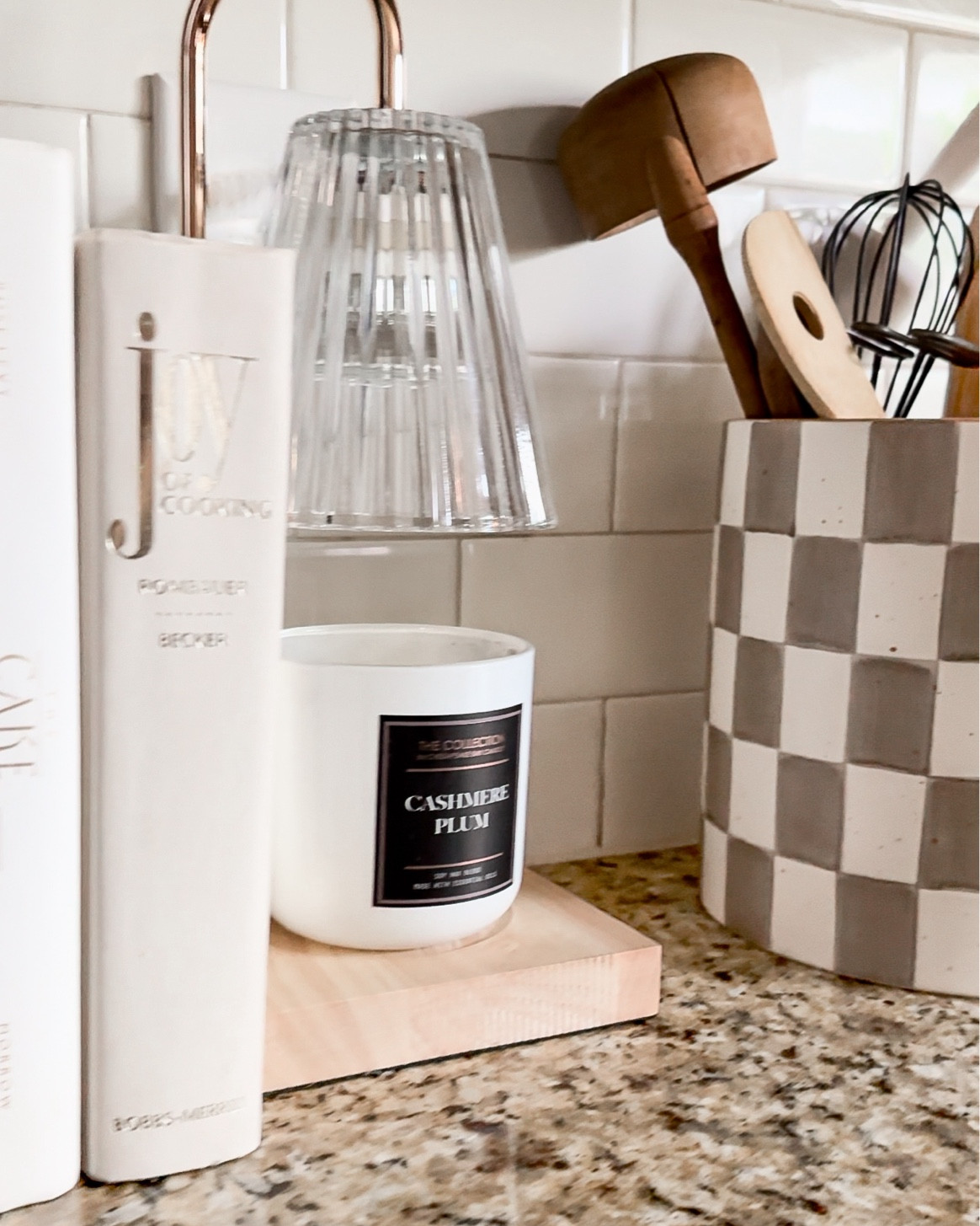 It’s sparking joy 🤩 Obsessing over this checkered crock! And loving this candle lamp! It gives off the coziest glow, makes your candles last longer, and has a timer! 

Home favorites | Cozy | Kitchen | Checks | Pottery | Vessel | Vase 

#LTKFindsUnder50 #LTKHome