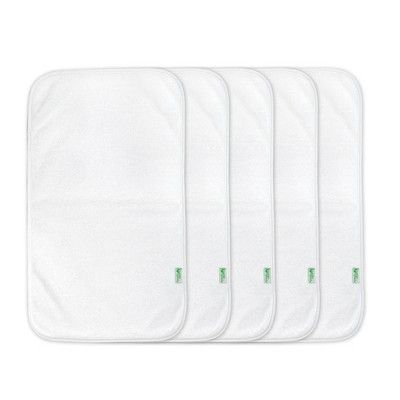 green sprouts Stay-Dry Burp Pads 5pk White | Target