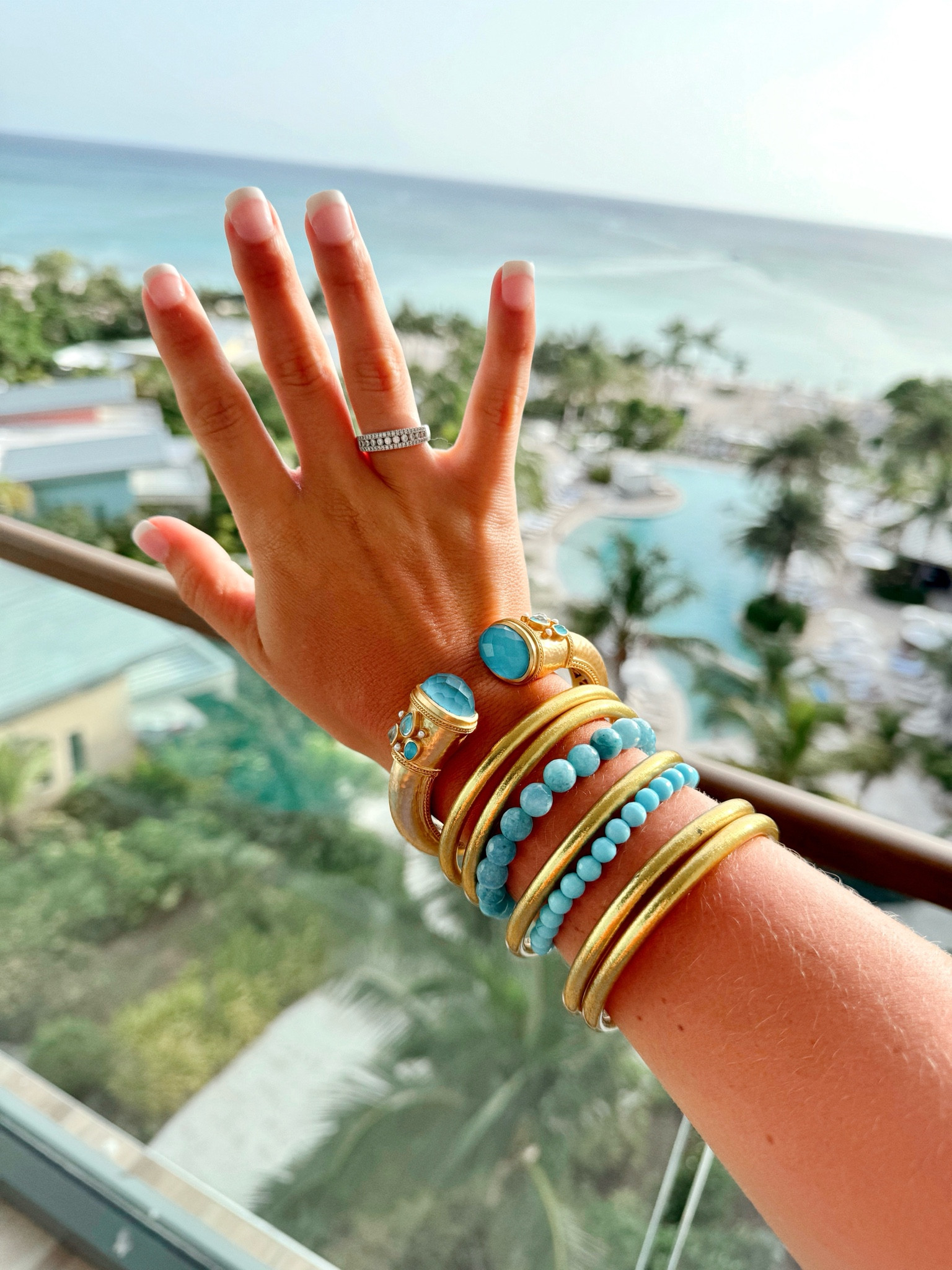 Vacation Bracelet Stack 🩵✨

Budha Girl, Julie Vos, Bracelets, Vacation, Summer, turquoise 

#LTKStyleTip #LTKFindsUnder100 #LTKSaleAlert