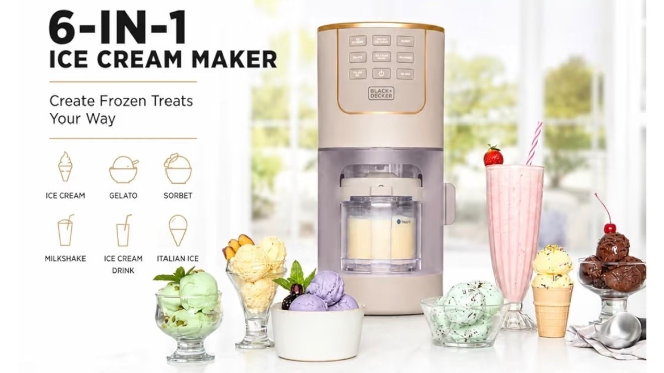 BLACK+DECKER Ice Cream Maker for Families & Kids

#LTKSaleAlert #LTKHome #LTKSeasonal