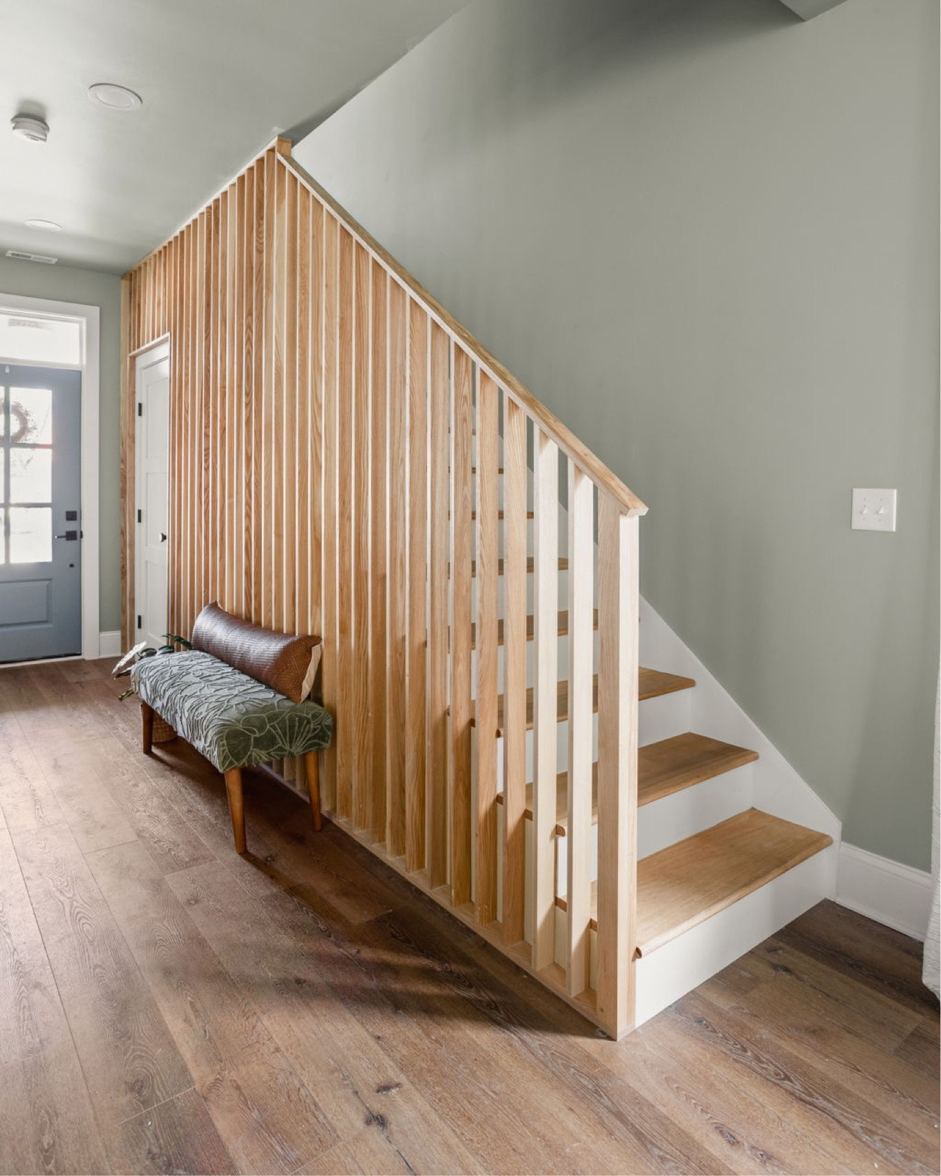 Entryway seating is a great way to welcome guests, and have somewhere to put your shoes on!

#LTKhome