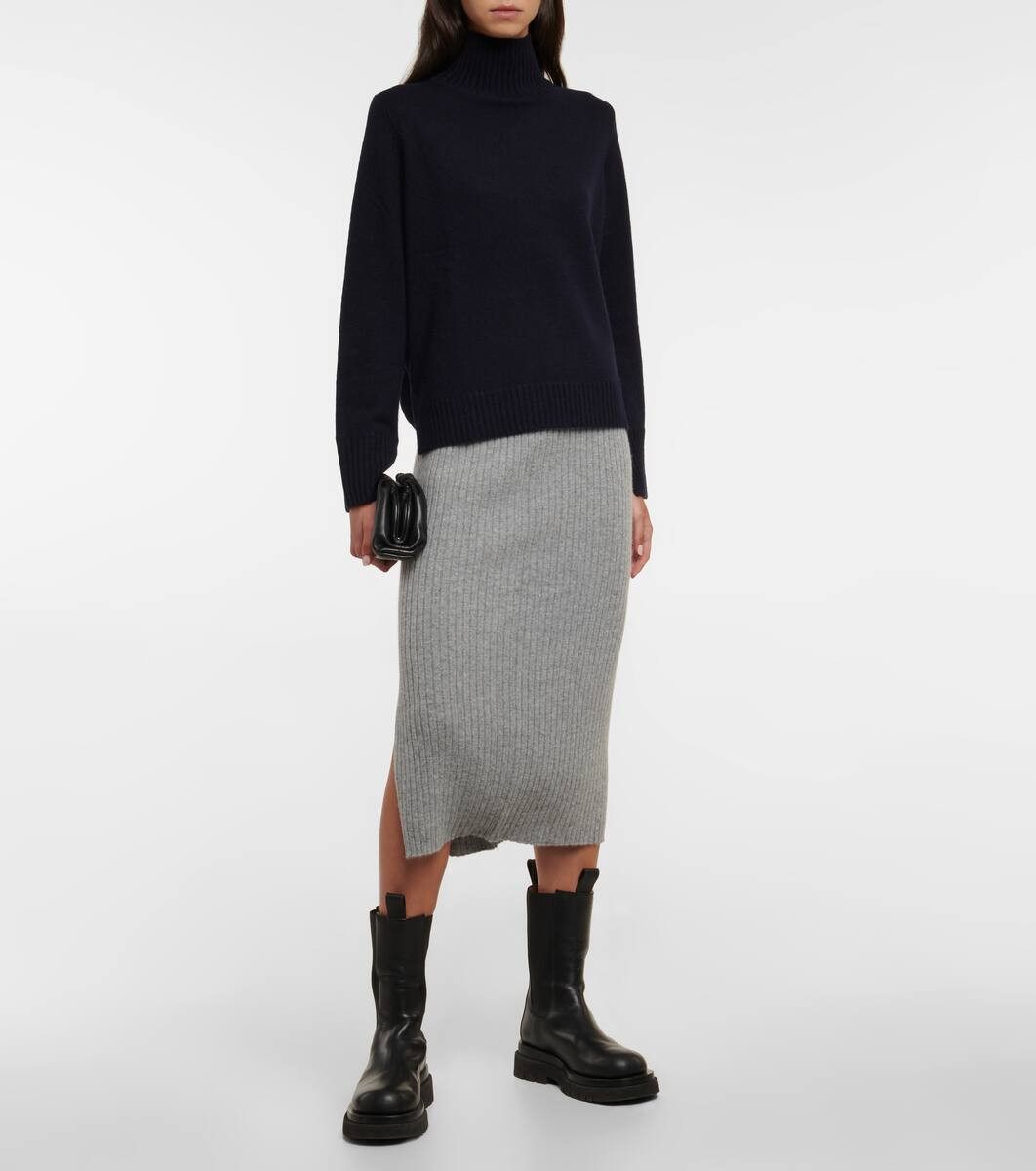 Cashmere midi skirt | Mytheresa (UK)