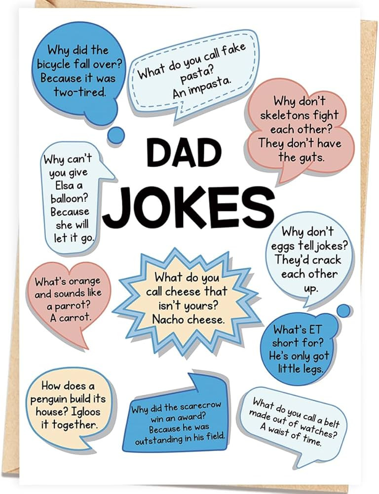 Asmallgf Fathers Day Card Gift for Dad Him, Humor Father's Day Decoration Gifts from Son Daughter... | Amazon (US)