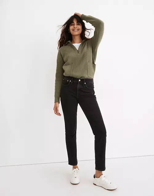 Tomboy Straight Jeans in Lunar Wash | Madewell