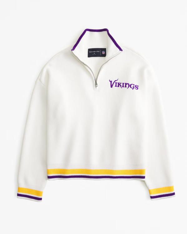 Detroit Lions LuxeLoft Half-Zip | Abercrombie & Fitch (US)