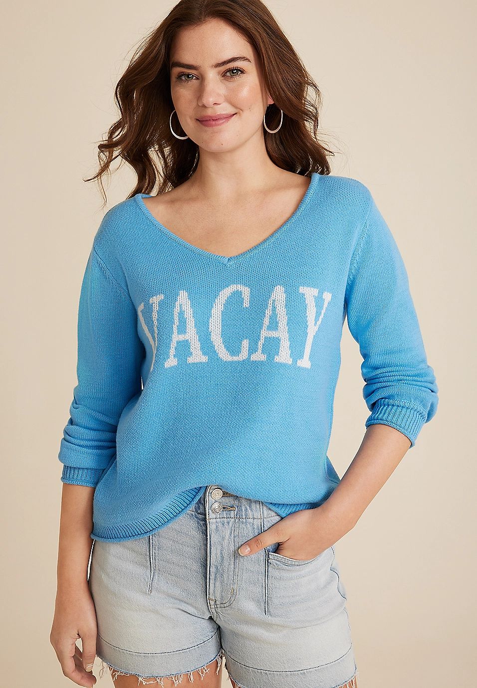 Vacay Sweater | Maurices