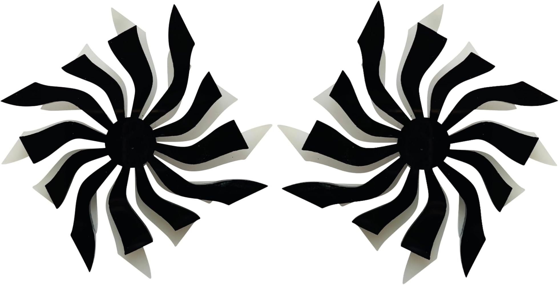 Swanky Designs Zena Stud Earrings |Handmade|Unique and Colorful Acrylic Stud Earrings| Modern, Bo... | Amazon (US)