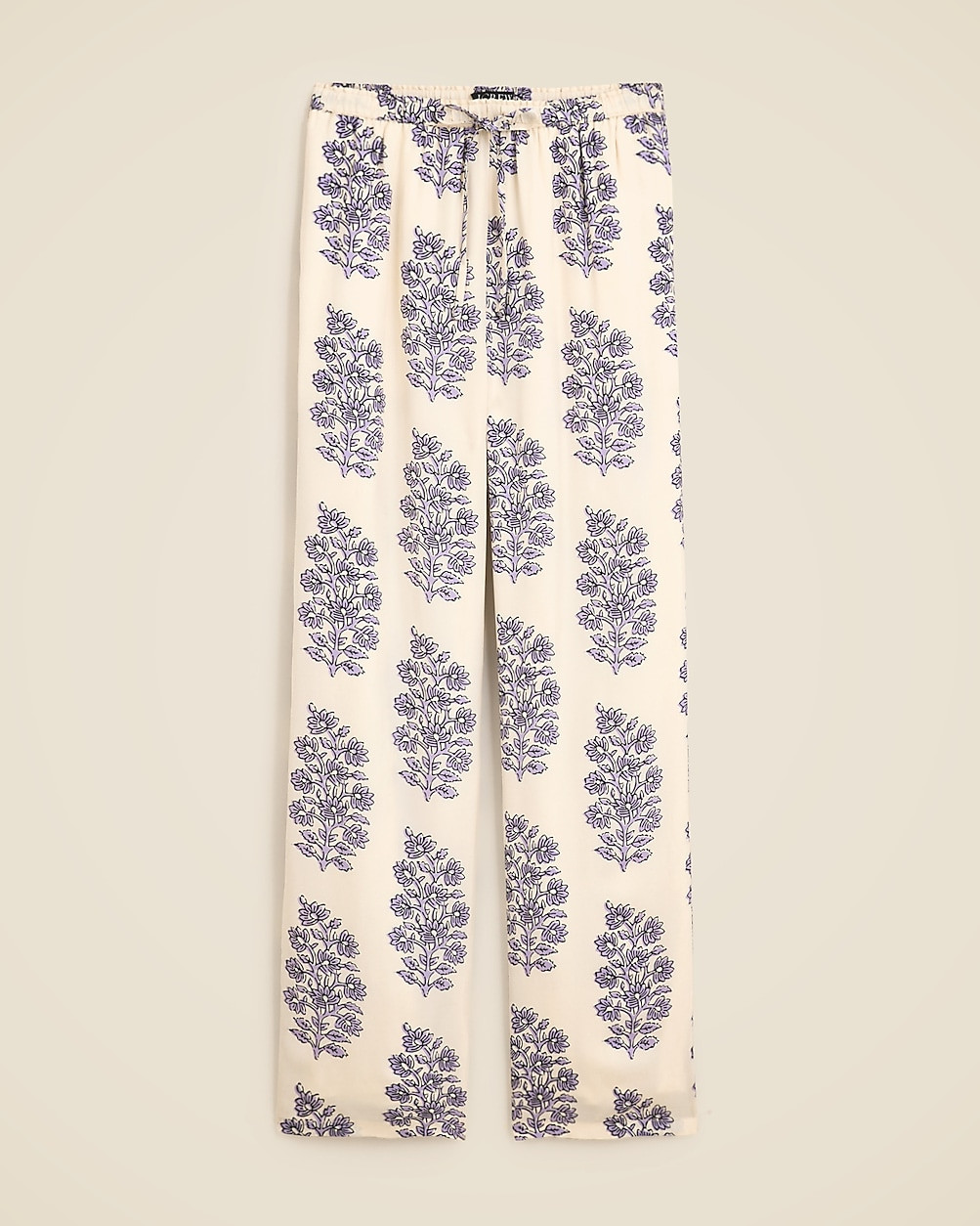 New Soleil pant in blooming lilac block print | J. Crew US