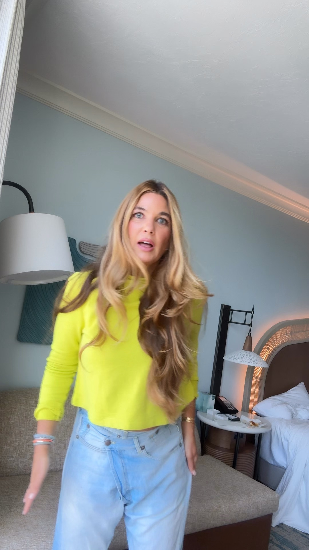 Top: XS
Tank: Medium
Jeans: 26
Hair: Sea Glass (use code LTK15 to save) + T3 hot rollers 
Face: YSE Extreme Glow, Ciele Prime and Protect, Maxine’s Revenge French Face, Westman Atelier bronzer 01, Sarah Creal blush in Sunshine, Anna Sui Blush in Baby, Dior Highlighter 001, Laka lip stain in espresso tantrum and pink suede, Armani lipstick 503 and Grandewrap mascara  

#LTKBeauty #LTKTravel #LTKootd