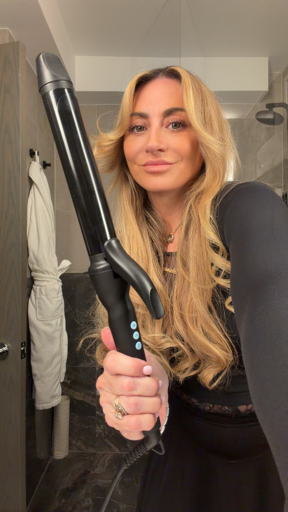 GRWM for the day! I use the long barrel curling iron in size 1 inch and I swear by it

#LTKgrwm #LTKmomlife #LTKmorningroutine