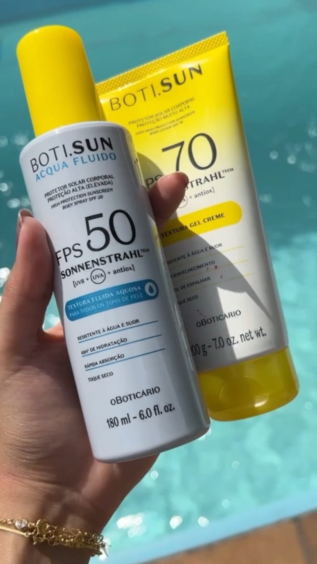 Que o Boti Sun Facial é PERFEITO você já sabe 💛 Mas você já conhece os corporais?
Tem em gel creme 70 FPS e em spray 50 FPS, levinho, hidratante e com um cheirinho delicado ✨

Agora você pode pegar um solzinho tranquila com a pele protegida☀️



#LTKtravel #LTKbrasil #LTKbeauty