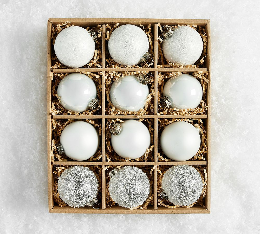 Mixed Ornaments - Set of 12 | Pottery Barn (US)