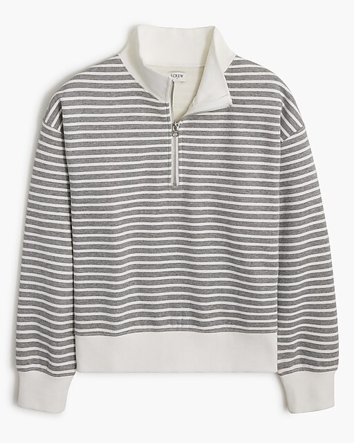 Striped half-zip sweatshirt | J.Crew Factory
