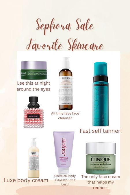 Sephora sale is live now for Rouge members, and on Monday for BIB and Insiders. Here’s my tried and true skincare faves! And perfume!

#LTKxSephora #LTKbeauty #LTKsalealert